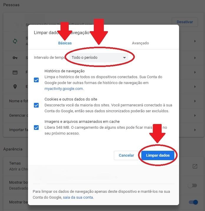 Limpar Dados De Navegação Automaticamente Google Chrome